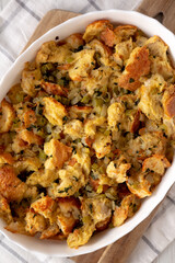 Homemade Thanksgiving Turkey Stuffing Dressing