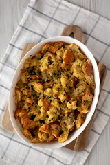 Homemade Thanksgiving Turkey Stuffing Dressing