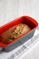 Homemade Banana Bread Ready to Eat