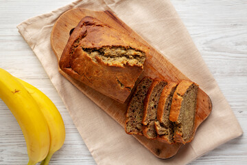 Homemade Banana Bread Ready to Eat