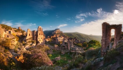 Ruinas de una ciudad romana