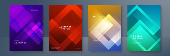 Modern Abstract Posters With Minimal Geometric Designs. Ideal for creative design, art enthusiasts, and contemporary spaces.