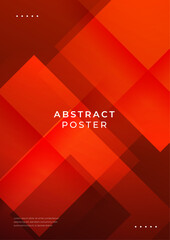 Vibrant Geometric Abstract Poster Design