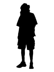 silhouette of a person