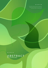 Abstract Geometric Background with Gradient Shapes and Colors