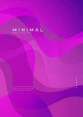 Vibrant Shape Abstract Gradient Background Design
