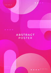 Abstract Geometric Background in Gradient Colors