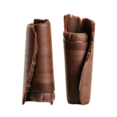 Obraz premium Chocolate isolated on white background 