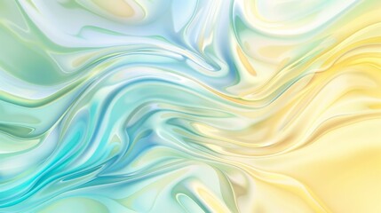 Fototapeta premium An abstract pastel background with swirls of baby blue, peach, and lavender