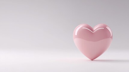 Anatomical Heart 3D Illustration