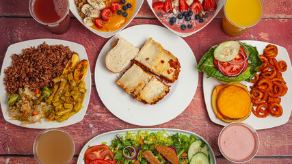 Hero Food Shoot, Buffet Style