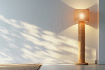 Wooden furniture and lighting inspiration for home interior design.