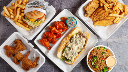 Hero Food Shoot, Buffet Style