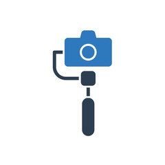 Fototapeta premium Gimbal Stabilizer Icon Sign Symbol