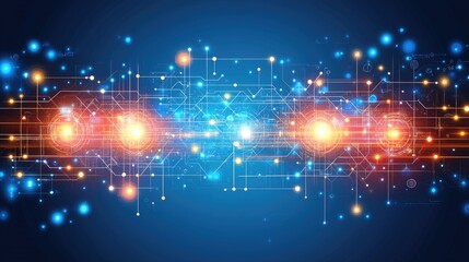 Obraz premium Futuristic gray technology background with geometric lines and polygonal network patterns