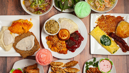 Hero Food Shoot, Buffet Style