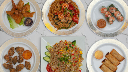 Hero Food Shoot, Buffet Style
