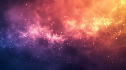 Fototapeta premium Colorful galaxy background with stars
