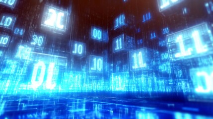 Obraz premium Modern Minimalistic Concrete Coworking Office room with Blank Walls, High Ceilings,and Mockup Frame