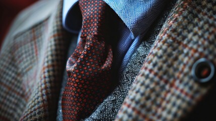 The topic of discussion revolves around the various aspects of clothing, including formal wear, fashion, and objects. Specifically, the focus is on a close-up view of a shirt