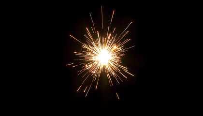 Fototapeta premium The Spark of Life isolated with white highlights, png