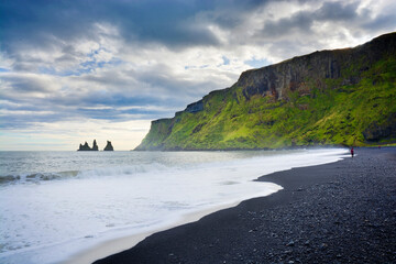 V&iacute;kurfjara Black Sand Beach, Iceland