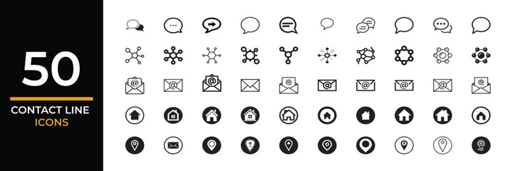 phone, call, address, email, vector, contact, web, information, mobile icon vectors set