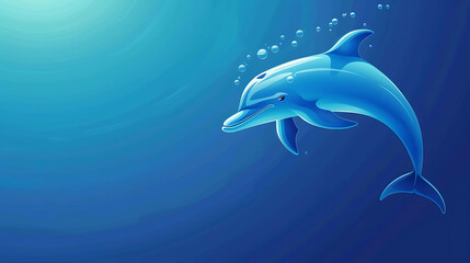 Obraz premium dolphin in the sea
