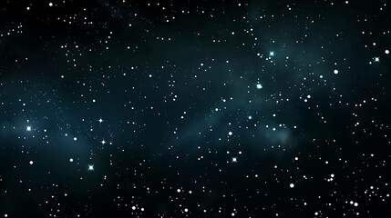 Fototapeta premium This is a beautiful image of a starry night sky. The stars are bright and vivid, and the dark blue background makes them stand out.