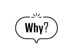 why text with question sign	