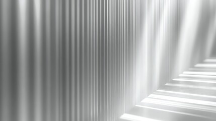 Modern Minimalistic Concrete Coworking Office room with Blank Walls, High Ceilings,and Mockup Frame