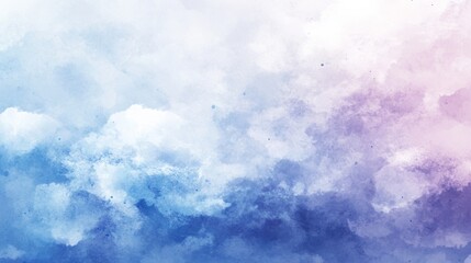 A watercolor background with soft shades of blue and purple blended together, creating an artistic and calming effect.