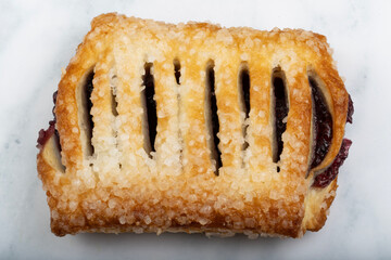 Fresh Blueberry Strudel