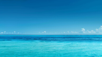 Amazing colors of the ocean. Beautiful nature background.