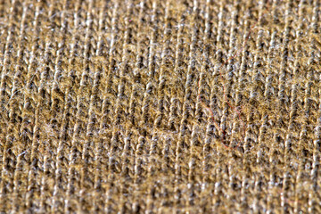 colored knitting, loop, close -up. macro.