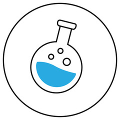100% Pure Phosphate Chemistry Vcetor Icon Design