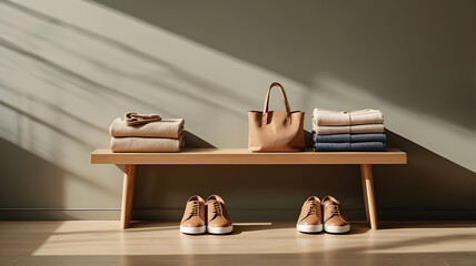 Clothes and Shoes Organized 