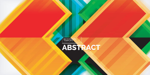 Arrow geometric abstract vector background. Vector Illustration For Wallpaper, Banner, Background, Card, Book Illustration, landing page