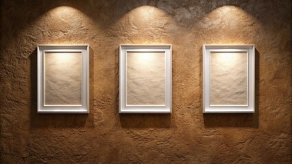 Modern architectural firm interior with white frames