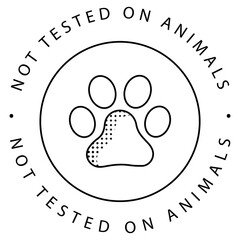 Eco-Friendly Cruelty-Free Animal Vector Icon Design