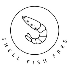 Marine Ecosystem Friendly Shellfish Vector Icon Design