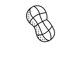 Allergy-Free Peanut Certification Eco Badge Vector ICon Design