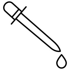 Eco-Friendly Dye Color Vector ICon Design