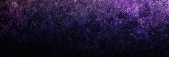 Dark gradient transitioning from purple to black, with heavy grain for a moody atmosphere