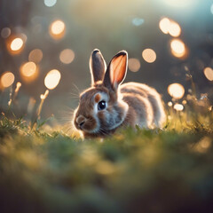 Cute Bunny Closeup