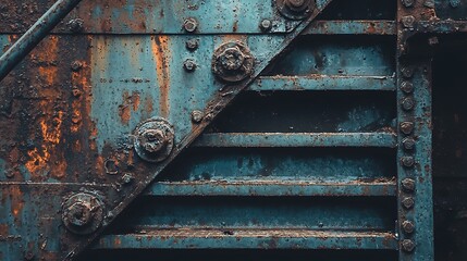 A textured background featuring rusty steel for a grunge aesthetic.