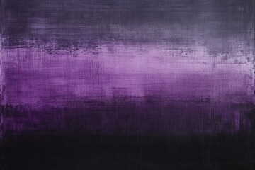 Fototapeta premium Dark gradient transitioning from purple to black, with heavy grain for a moody atmosphere