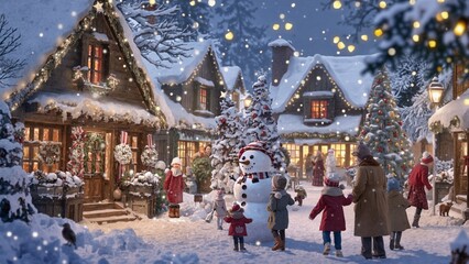 christmas time in the city, Christmas feelings