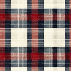 Red, Blue, White Plaid Fabric Texture Background Texture pattern ,seamless pattern ,textile design