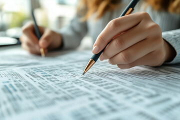 Tax advisor discussing tax options with a client, pleased to provide support.